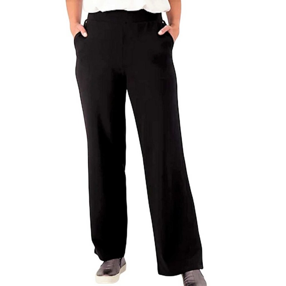 Sport Savvy French Terry Wide Leg Pant X SMALL PETITE (909)